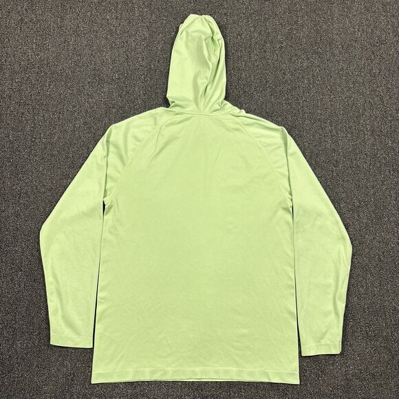 Fabletics Pullover Athletic Green Men Training Day Sweatshirt Hoodie Size Large - Picture 3 of 6